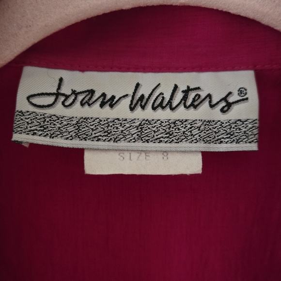 🐙VTG 80s Magenta Kulots/Dress - Picture 3 of 9